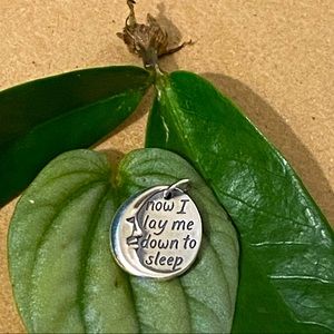 James Avery Now I Lay Me Down To Sleep Charm RETIRED NIB UNUSED UNWORN UNCUT 925